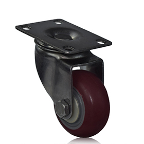 3寸不銹鋼PU萬向輪