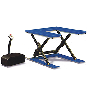 U型電動升降平臺車